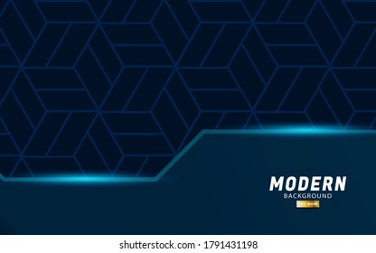 diseño de banner de fondo de forma verde premium abstracto moderno, en patrón de textura diagonal.
