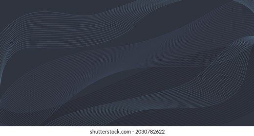 Modern abstract presentation background. Fancy paper cut background. Abstract decoration, 3d vector illustration. Dark blue background, Smart design for business advertising. Abstract vector, science
