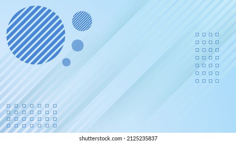 Modern abstract presentation background. Luxury paper cut background. Abstract decoration, bluish shiny pattern, line stripes gradients, 3d Vector illustration. Dark blue background