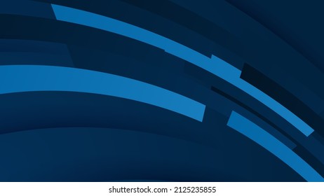 Modern abstract presentation background. Luxury paper cut background. Abstract decoration, bluish shiny pattern, line stripes gradients, 3d Vector illustration. Dark blue background
