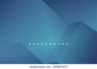 Modern abstract presentation background. Luxury paper, Abstract decoration, blue pattern, wavy stripes. for digital business banner, presentation page, cover, certificate,