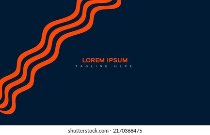 modern abstract presentation background.Abstract decoration, gold pattern, halftone gradient, 3d vector illustration. dark blue background