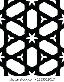 Modern abstract privacy screen home tile vector pattern decorative shape design for many creative ideas