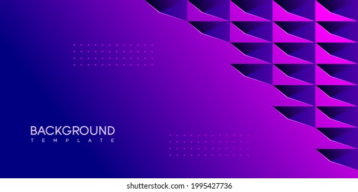 Moderner abstrakter violetter Hintergrund. Vektordesign