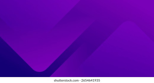 Modern Abstract Purple Gradient Background with Geometric Layered Shapes
