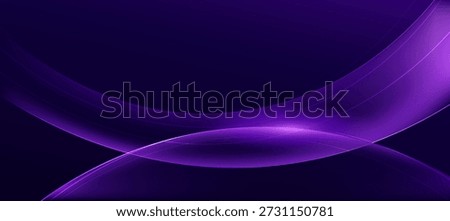 Modern abstract purple wave on dark background, tech banner, corporate business concept, hi-tech abstract background, vector illustration for business or presentation