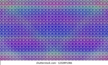 Modern abstract pyramid triangular holographic texture pattern vector background. Concept pop art. Minimal surrealism background.