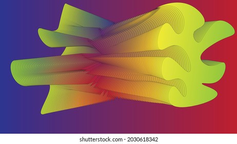 Moderna gradación abstracta a todo color con el tamaño 16: 9. arte digital adecuado para presentación, antecedentes, fondo de pantalla, folleto, afiche y actualización de estado en medios sociales