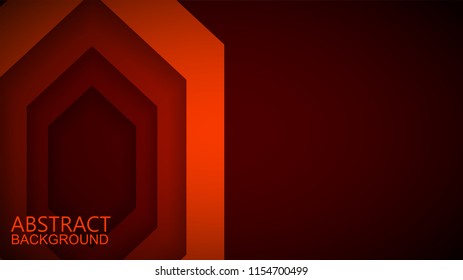 Modern abstract Red background 