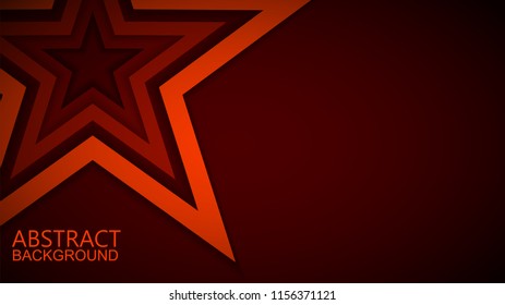 Modern abstract Red background 