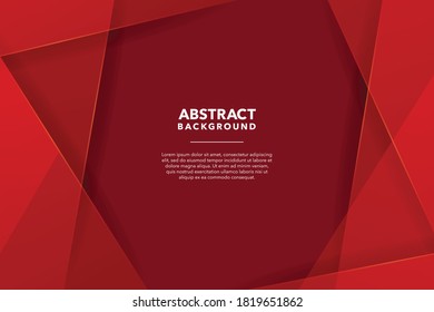 modern abstract red background design