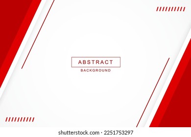 Modern abstract red business background