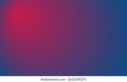 Modern abstract red and dark blue radial gradient background