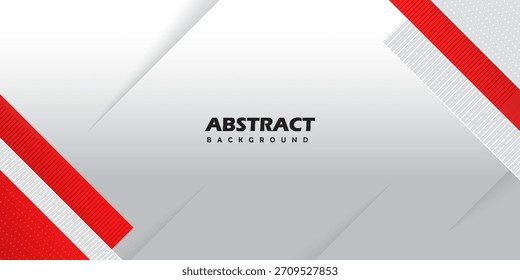 Fondo geométrico rojo y gris abstracto moderno con Formas diagonales en capas, estilo corporativo limpio, líneas dinámicas y elegante diseño mínimo adecuado para presentaciones de negocios, Anuncios, carteles.