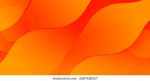 Modern abstract red and orange fluid background with smooth gradient shapes and elegant flow. Perfect for presentation designs, brochures, posters, banners, wallpapers, and creative digital templates.