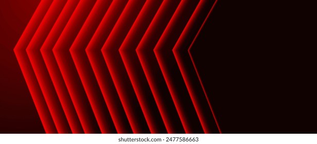 Modern abstract red pointy lines geometric backdrop vector design in eps 10