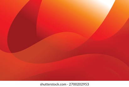 moderne und abstrakte rote Welle Hintergrund Designvorlage