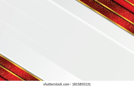 Modern abstract  red and white background vector. Elegant concept design vector