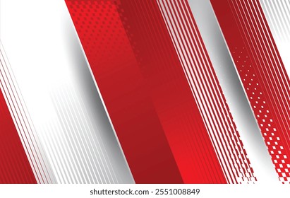 modern abstract red white background design