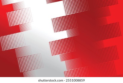 modern abstract red white background design