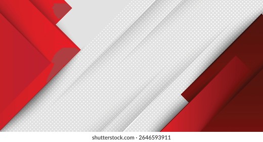 MODERN ABSTRACT RED AND WHITE BACKGROUND