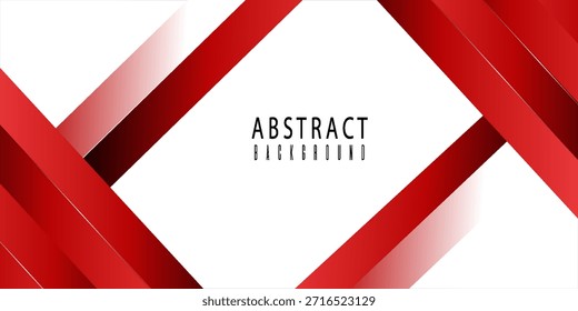 FONDO ROJO Y BLANCO ABSTRACTAS MODERNO. Ilustración vectorial