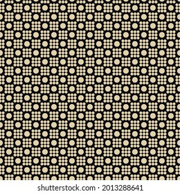 Modern abstract seamless geometric pattern in retro style. Vector pattern