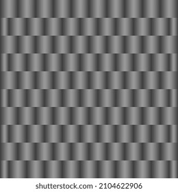 Modern abstract seamless geometric pattern in metallic colors. A three-dimensional paper art style that appears raised. Vector illustration.
