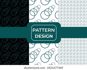 Modern  Abstract seamless geometric pattern on vibrant background.