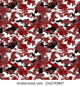 Modern abstract seamless pattern for textile design. Seamless vector background pattern with abstract ornaments. Retro bright summer background. Vintage exotic print.