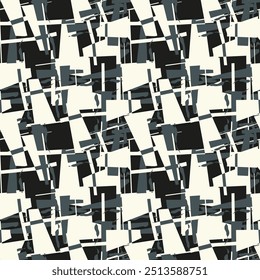 Modelo inconsútil abstracto moderno para el diseño textil. Patrón de fondo de Vector sin fisuras con adornos abstractos. Antiguas estampado exótico.