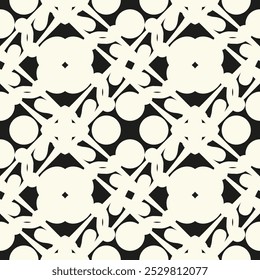 Modelo inconsútil abstracto moderno para el diseño textil. Patrón de fondo de Vector sin fisuras con adornos abstractos. 