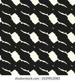 Modern abstract seamless pattern for textile design. Seamless vector background pattern with abstract ornaments. 