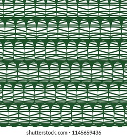 Modern abstract seamless vector pattern design. White half dome doodle shapes on green background. Geometric abstract seamless vector pattern. Great for backgrounds, websites, cards, wallpaper, fabric