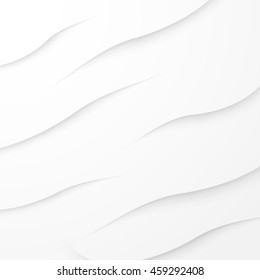 Modern abstract shadow lines wave wallpaper. Vector illustration.Abstract smooth blurred grey waves background. Vector graphic art wavy design
