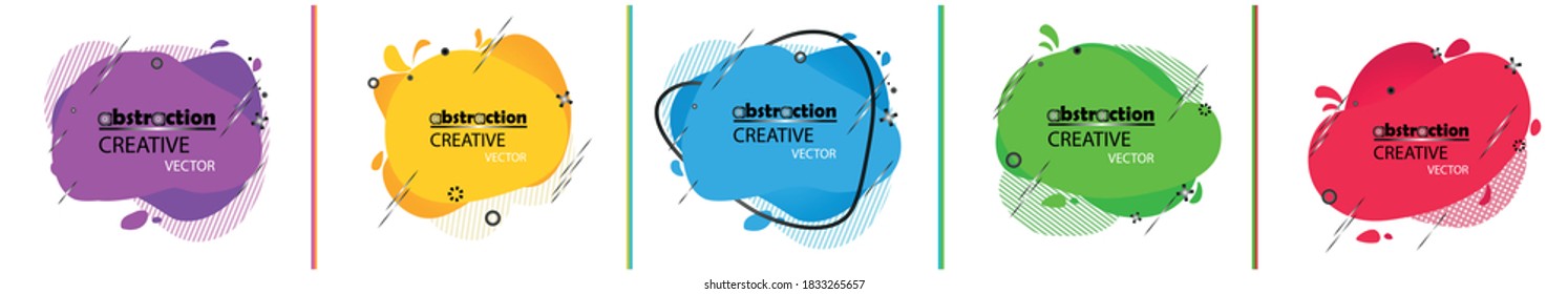 Modern abstract shape. banner with we are hiring word vector illustration. Seamless geometric element for minimalistic banners, logo, flyer, poster, presentation and advertisement. 