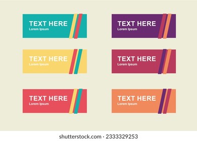 Modern abstract shape, geometric shape with different colors, template for banner and web design.