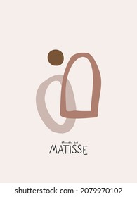 Modern abstract shapes art. Trendy organic forms and line art drawing. Chic boho style prints. Botanicals. Neutral pastel, blush pink, dusty pink, beige colors. Logo, branding, web etc svg