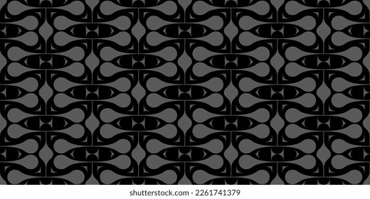 Fondo de formas abstractas modernas. Patrón sin foco. Vector.