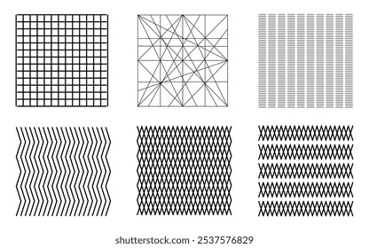 Modern Abstract Shapes abstract Background with Textured Patterns and Decorative Art Elements
