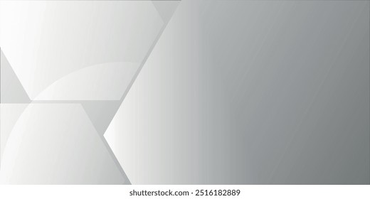 Fondo de Formas abstractas modernas en blanco y gris. textura de patrón blanco. Ilustración vectorial, eps10.