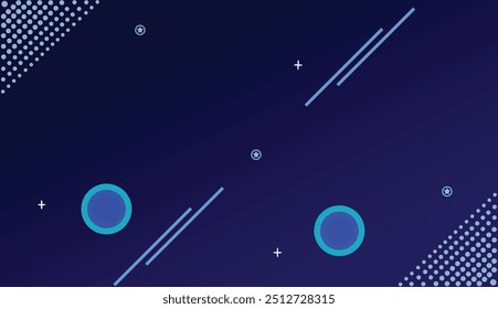 Modern abstract shapes concept design background. Geometric shapes. Abstract gradient color background. Vector illustration.