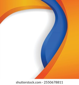 Modern abstract shapes concept design background