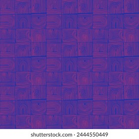 Modern abstract shapes monochrome seamless linear pattern with arches. Geometric textured pattern. Scandinavian graphic print. Neutral vector illustration for tile, wallpaper, carpet. Retro design.