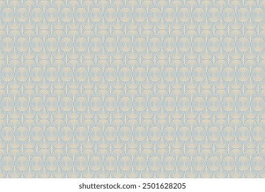 Modern abstract shapes monochrome seamless linear pattern with arches. Geometric textured. Scandinavian graphic print. Japanese, Chinese illustration for tile, wallpaper, carpet, rug. Retro design.