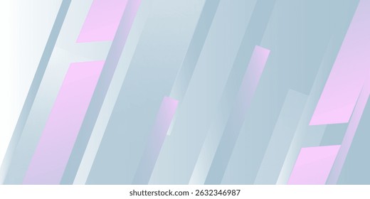 Modern Abstract Shine Stripes Gradient Pink And Blue Background Template
