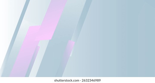 Modern Abstract Shine Stripes Gradient Pink And Blue Background Template
