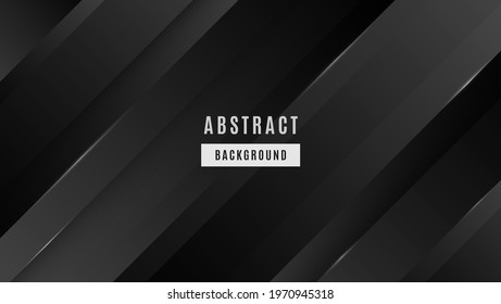 Modern Abstract Shiny Black Sport Background
