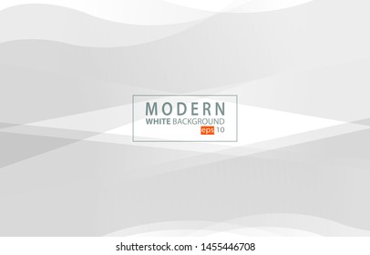 Modern abstract silver background. Modern white background.