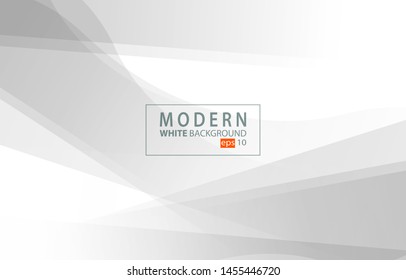 Modern abstract silver background. Modern white background.